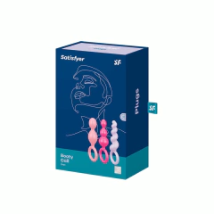 Satisfyer Booty Call Set - 3 Plugs Bolas Anales De Silicona - Piccolo Boutique