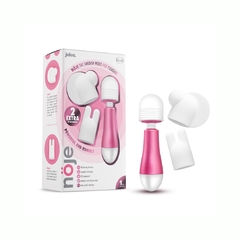 Vibrador Mini Wand Set Recargable - Noje Jules Pink - Piccolo Boutique