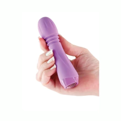 Vibrador de Silicona Con Gema de Luz - Charms Flora Purple - comprar en línea