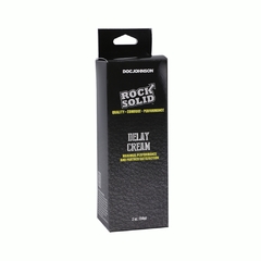 Retardante En Crema Para Pene - Rock Solid Delay 2 oz - comprar en línea