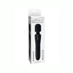 Vibrador Masajeador Corporal Wand - Wanachi Body Recharger Black - tienda en línea