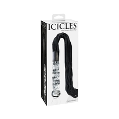 Latigo Bonage Con Consolador De Vidrio - Icicles Glass N38 en internet