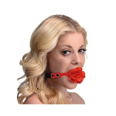 Mordaza Rosa Bondage De Silicona - Blossom Gag Master Series - tienda en línea