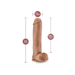 Mega Dildo Consolador Fisting - Au Naturel Big John Mocha en internet