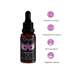 Orgie Orgasm Drops Clitorial Arousal 30 ml - Aceite Estimulador de Clítoris - comprar en línea