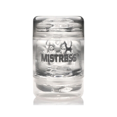 Mini Masturbador Doble Boca y Vagina - Mistress Double Shot Clear en internet