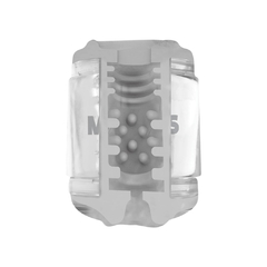 Mini Masturbador Doble Boca y Vagina - Mistress Double Shot Clear - tienda en línea
