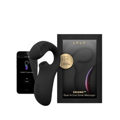 Enigma Double Sonic Lelo - Estimulador de Punto G y Clítoris Con App Black