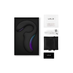 Enigma Double Sonic Lelo - Estimulador de Punto G y Clítoris Con App Black - Piccolo Boutique