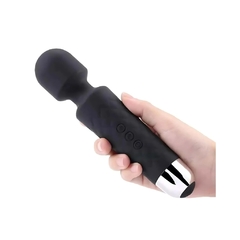 Vibrador Masajeador Wand De Silicona Recargable - comprar en línea