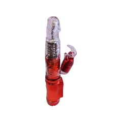 Conejo Vibrador Con Movimiento Punto G y Clítoris - Jack Rabbit Rojo Stoys en internet