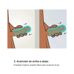 Masturbador Discreto Doble Textura - Arcwave Ghost Menta en internet