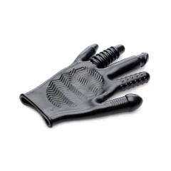 Guante De Fetiche Consolador Texturizado - Black Glove - comprar en línea