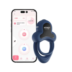 Anillo Vibrador Para Pene Con Aplicación - Anello Azul