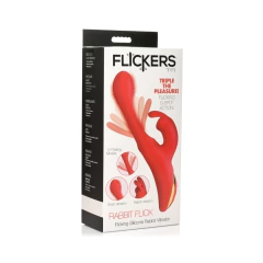 Conejito Vibrador Multiorgásmico Punto G - Rabbit Flick Rojo