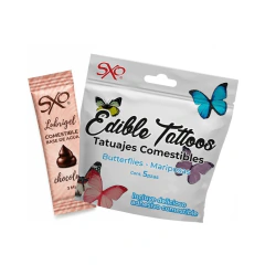 Tatuajes Comestibles Mariposas - SXO