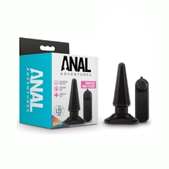 Imagen de Plug Anal Vibrador Control Alambrico - Adventures Vibrating Pleaser