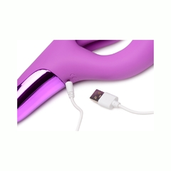Imagen de Conejo Vibrador Recargable - Triple Rabbit Vibrator Purple Bang