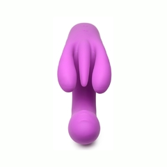 Conejo Vibrador Recargable - Triple Rabbit Vibrator Purple Bang en internet