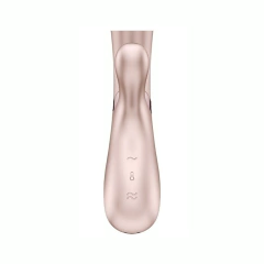 Conejo Vibrador Térmico Con App - Hot Lover Silver Satisfyer - comprar en línea