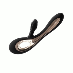 Soraya 2 Black Lelo - Conejo Vibrador De Lujo Recargable - Piccolo Boutique