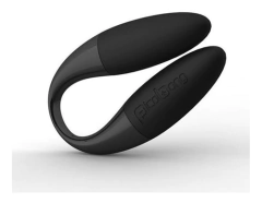 Vibrador De Silicona Premium Doble - Mahana Duo Vibe Black Picobong