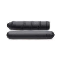 Vibrador Con Funda De Silicona - Xl Bullet & Swirl Sleeve - comprar en línea