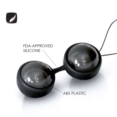 Bolas Chinas De Lujo Para Ejercicio Kegel - Luna Beads Noir Lelo - Piccolo Boutique