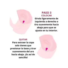 Copa Menstrual Compacta Plegable - Lily Cup Size B Intimina