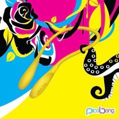 Vibrador Doble - Transformer Amarillo Picobong - tienda en línea