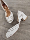 Monalisa peep toe salto 4