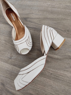 Monalisa peep toe salto 4