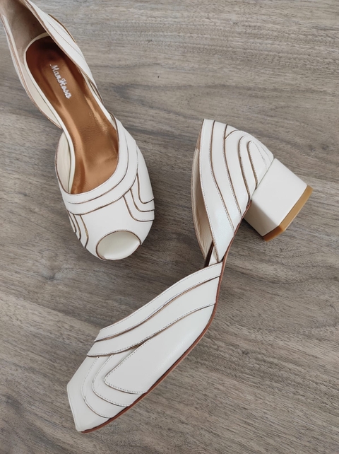 Monalisa peep toe salto 4
