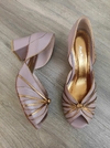 Nó peep toe salto 5