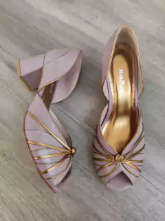Nó peep toe salto 5