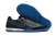 Chuteira NIke React Tiempo Lunar Legend 8 Academy IC-Preto/Azul