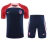 CONJUNTO ATLETICO MADRID TREINO CAMISA AZUL/VERMELHO E SHORT AZUL 23/24 on internet