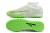 Chuteira Society Nike Air Zoom Mercurial 9 Academy TF-Branco/Verde