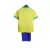 KIT INFANTIL SELEÇÃO BRASILEIRA HOME CAMISA E SHORT 2024/2025 - comprar online