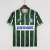 Camisa retrô do Palmeiras, modelo de 1996, com detalhes em verde e branco e logotipo da Parmalat.