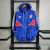 JAQUETA CORTA VENTO OLYMPIQUE LYON 23/24 ADIDAS-MASCULINA-AZUL
