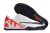 Chuteira Futsal Nike Air Zoom Mercurial Vapor 15 Academy IC Branca/Vermelho