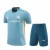 CONJUNTO OLYMPIQUE DE MARSEILLE CAMISA AZUL E SHORT AZUL 23/24 - (cópia) - (cópia)