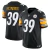 CAMISA FUTEBOL AMERICANO NFL PTTSBURGH STEELERS-PRETO-(22-HARRIS)-(50-SHAZIER)-(2-VICK)-(88-FREIERMUTH) (cópia)