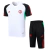 CONJUNTO MANCHESTER UNITED TREINO CAMISA BRANCO E CALÇA CAPRI PRETO 23/24 - comprar online