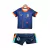 KIT INFANTIL SELEÇÃO HOLANDA AWAY CAMISA E SHORT 2024/2025