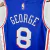 REGATA NBA SWINGMAN PHILADELPHIA 76 ERS-NIKE-MASCULINA-Nº8 GE0RGE - loja online