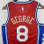 REGATA NBA SWINGMAN PHILADELPHIA 76 ERS-NIKEJORDAN-MASCULINA-Nº8 GEORGE