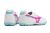 Chuteira Society Mizuno Morelia Sala Japan TF-Branco/Rosa - loja online