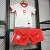 Imagem do KIT INFANTIL SELEÇÃO POLÔNIA HOME CAMISA E SHORT 2024/2025